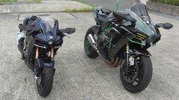 Modified Kawasaki Z125 looks like a baby Kawasaki Ninja H2