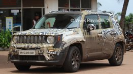 Jeep Renegade spied in India again as testing restarts - Report