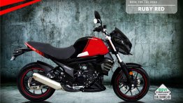 After Garnet Black, BS6 Mahindra Mojo 300 ABS Ruby Red colour revealed