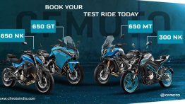 CFMoto BS6 bikes to arrive after September, bookings & test ride details inside