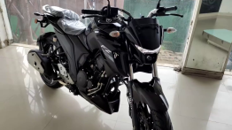 New BS6 Yamaha FZ 25 detailed in a walkaround video at a dealership