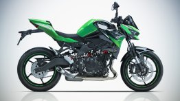 Kawasaki Ninja ZX-25R-based naked Z25R imagined - IAB rendering