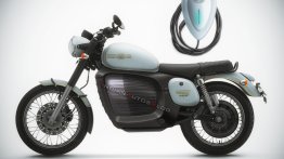 Jawa electric motorcycle imagined - IAB Rendering