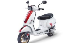 Vespa Racing Sixties scooters launched, are based on Vespa SXL models