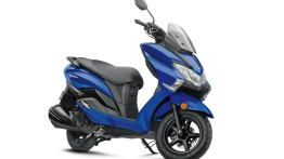 Suzuki Burgman Street 125 gets a brand-new blue colour option