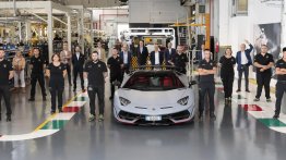 Lamborghini manufactures 10,000 units of Aventador in 9 years