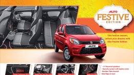 Maruti Suzuki Alto, Celerio and Wagon R Festive Edition kits introduced