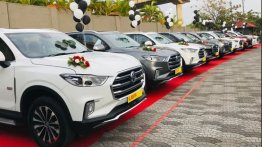 MG Motors Delivers Seven Units Of Gloster In A Single Day In Cochin