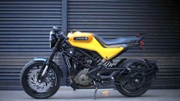 Husqvarna Vitpilen 250 Looks Sportier in Custom Yellow Colour