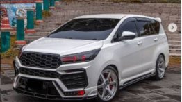 Modified Toyota Innova Crysta Looks Sinister With Lamborghini Urus-Like Looks