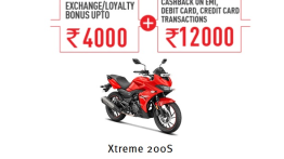 New Hero Xtreme 200S Cashback & Exchange/Loyalty Offers Announced