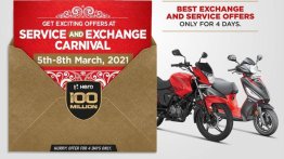 New Hero MotoCorp Service & Exchange Offers Announced