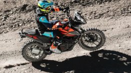 Ashish Raorane On A KTM 390 Adventure Sets World's Highest Hill Climb Record