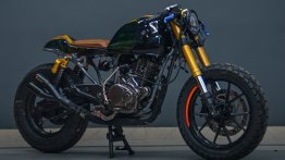 Bajaj Pulsar 150 Looks Dope with Cafe Racer Themed Modifications