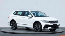 Volkswagen Tiguan AllSpace Facelift Spied Overseas; India-Bound In 2022