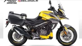 Bajaj Pulsar NS200 Portrayed as Adventure Tourer in this Rendering