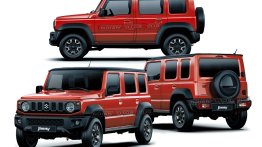 Suzuki Jimny LWB (New Maruti Gypsy) 360 Degree View Imagined