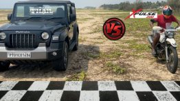 Mahindra Thar vs Hero XPulse 200 - Off-Road Drag Race