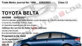 Toyota Belta is the New Honda City Rival, Based on Maruti Ciaz