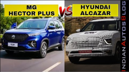 Hyundai Alcazar vs MG Hector Plus - Which One To Pick?