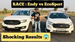 Ford Endeavour 2.0 Vs EcoSport 1.5 Diesel, Who Wins? - VIDEO