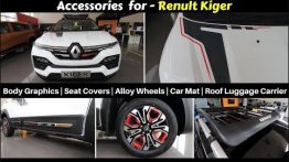 Renault Kiger Genuine Accessories Detailed on Tape - VIDEO