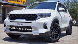 First Updated Kia Sonet With Aftermarket Alloys - This is IT!