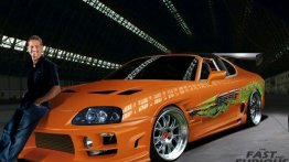 Paul Walker's Toyota Supra From The Fast And Furious to be Auctioned