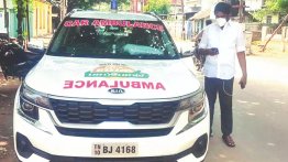 Congress Politician Converts His Kia Seltos Into Ambulance