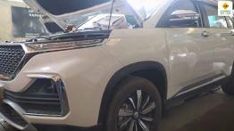 Here's First MG Hector To Be Fitted With A CNG Kit - VIDEO