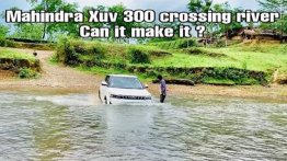 Can This Mahindra XUV300 Cross A River Safely? - VIDEO