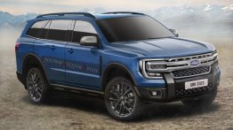 Next-Gen Ford Endeavour Imagined As Per Latest Spy Shots - IAB Renders