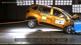 Renault Triber Scores 4-Star Safety Rating At Global NCAP Crash Test