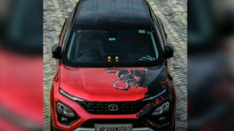 This Deadpool Venom Wrapped Tata Harrier Looks Scary - VIDEO