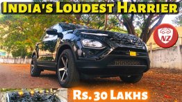 This Tata Harrier is Country's LOUDEST So Far - VIDEO