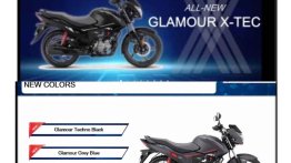 Hero Glamour XTEC Leaked Online, Top Changes Detailed