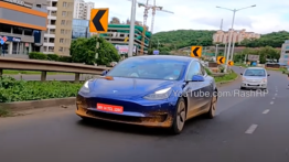 Tesla Model 3 Finally Spotted Testing On Indian Soil For First Time