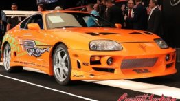 Iconic Orange Toyota Supra From Fast and Furious Auctioned for INR 4.08 Crore