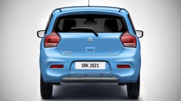 New-gen Maruti Celerio’s Rear End Digitally Rendered