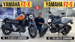 New Yamaha FZ-X Detailed in a Walkaround Video