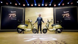 Piaggio Launches 75th Anniversary Edition Vespa Scooters in Indonesia