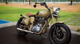 Modified Royal Enfield Classic Looks Like Proper Jawa Perak Rival