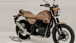 Road-Focused Royal Enfield Himalayan Design Leaked via Clay Model