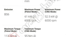 Upcoming Maruti Swift CNG & Dzire CNG Specs Leaked