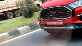 Ford EcoSport Facelift Exterior Features Revealed via New Spy Shots