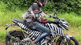 Bajaj Pulsar NS250 Spied Again, New Taillamps, Display, Exhaust Revealed