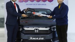 2nd-gen Honda Amaze Crosses 2 Lakh Sales Milestone