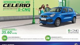 New Maruti Celerio CNG Variant Launched