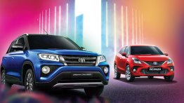 Toyota Urban Cruiser & Glanza Together Cross 1 Lakh Sales Mark