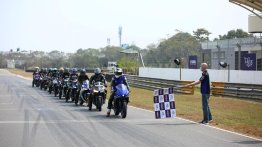 Yamaha Organises Track Day for its Customers in Chennai